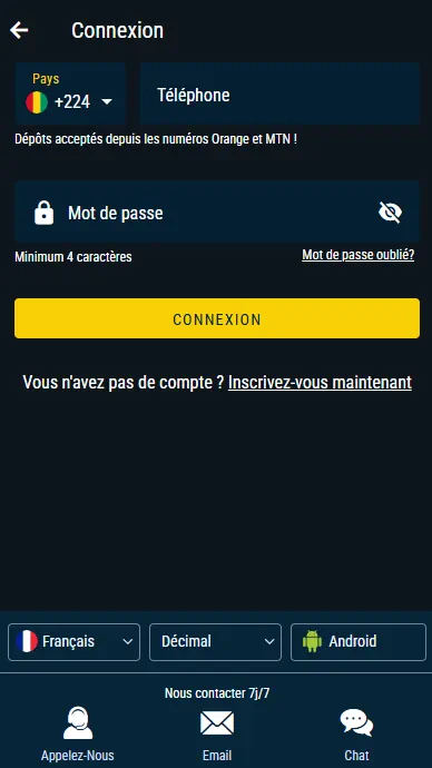 Yellowbet Download